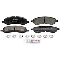 Front Ceramic Brake Pad Set, RWD, Quietcast Premium Series