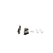 Rear Ceramic Brake Pad Set, QuietCast Series