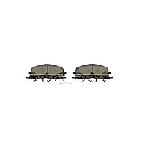 Front Ceramic Brake Pad Set, Without Brembo Brake System