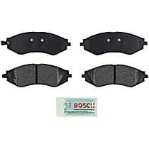 Front Ceramic Brake Pad Set, Blue Series