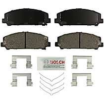 Front Ceramic Brake Pad Set, Blue Series