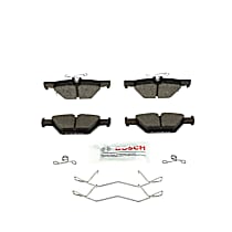 Rear Ceramic Brake Pad Set, Blue Series