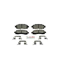 Front Semi-Metallic Brake Pad Set, Blue Series