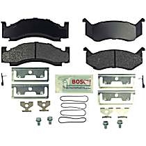 Front Semi-Metallic Brake Pad Set, Blue Series