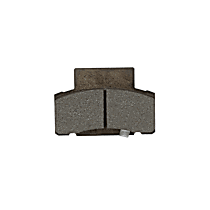 Front Blue Series Semi-Metallic Brake Pad Set