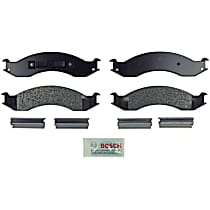 Front Semi-Metallic Brake Pad Set, Blue Series