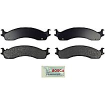 Front Semi-Metallic Brake Pad Set, Blue Series