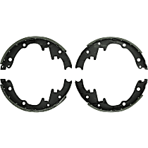 BS449R Rear Brake Shoe Set, Blue Series
