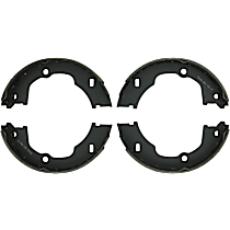 Parking Brake Shoe - Direct Fit, 2-Wheel Set