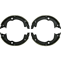 BS932 Parking Brake Shoe - Direct Fit, 2-Wheel Set