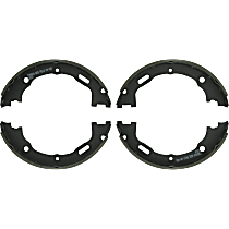 Parking Brake Shoe - Direct Fit, 2-Wheel Set