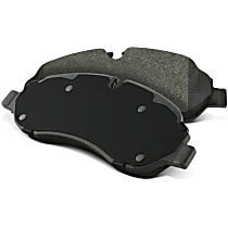 Rear Semi-Metallic Brake Pad Set, Severe Duty Series