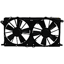 F00HX6G004 OE Replacement Radiator Fan, Dual fan