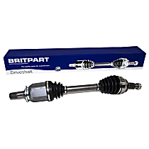 LR064252 Front, Driver Side OE Replacement Series Axle Assembly - New Sold individually