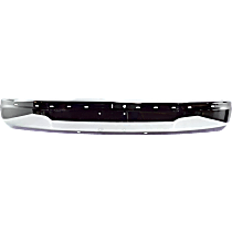 Front Bumper, Chrome, With License Plate Holes, Without Mounting Brackets