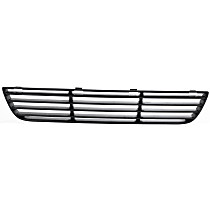 Front, Center, Lower Bumper Grille, Textured