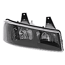 Passenger Side Headlight, With bulb(s), Halogen, Clear Lens