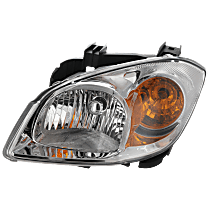 Driver Side Headlight, With bulb(s), Halogen, Clear Lens, With Bracket