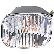 Front, Driver Side Turn Signal Light, With bulb(s)