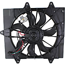 OE Replacement Radiator Fan - Fits 2.4L Turbo, w/ Single Plug