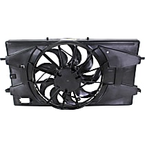 Radiator Fan 4 Cyl 2.2L, Single fan
