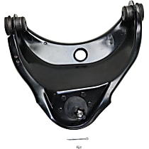 Front, Passenger Side, Upper Control Arm, Assembly, Stamped Arm; With Ball Joint and Bushing, Rear Wheel Drive