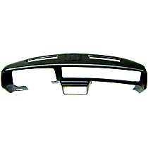 251 Dash Cover, Black, Molded; Overlay Over Factory Dash, Dash Cap Series