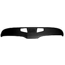 201 Dash Cover, Black, Molded; Overlay Over Factory Dash, Dash Cap Series