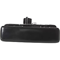 Front, Driver Side Exterior Door Handle, Smooth Black, Without Key Hole