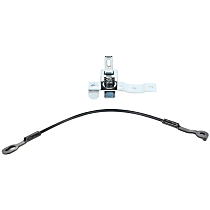 Tailgate Latch Cable, Passenger Side