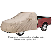 Cab Cover - Silver, Urethane Coated Polyester, Custom Fit, Sold Individually