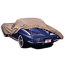 Tan Flannel Series Indoor Car Cover