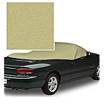 IC3071TF Convertible Interior Cover - Tan, Flannel And Polycotton Blend, Custom Fit