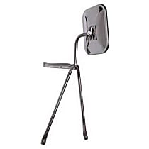45000 Door Mount Series Mirror, Manual Adjust, Non-Heated, Manual Folding, Chrome, No Signal Light, No Memory, No Puddle Light, No Auto-Dimming, No Blind Spot Feature