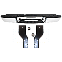 Step Bumper, Chrome Face Bar and Pads Without mounting bracket(s)