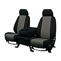 FD520-03NN Front Row Seat Cover, Charcoal, Made of Neosupreme, 2-tone Design, Bucket Neosupreme Series