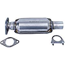 Rear Catalytic Converter, 4 Cyl 2.0L, Federal EPA Standard, 46-State Legal (Cannot ship to CA, CO, NY or ME), For use with Aftermarket Pipe