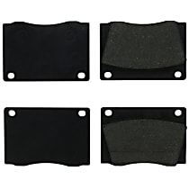 102.0004 Front C-Tek Series Semi-metallic Brake Pad Set