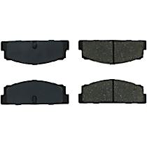 102.0071 Rear C-Tek Series Semi-metallic Brake Pad Set