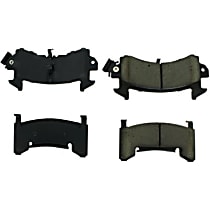 Front Semi-Metallic Brake Pad Set, C-Tek Series - Front
