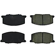 Front Semi-Metallic Brake Pad Set, C-Tek Series