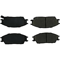 Front Semi-Metallic Brake Pad Set, C-Tek Series