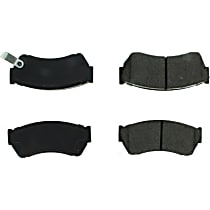 Front Semi-Metallic Brake Pad Set, C-Tek Series