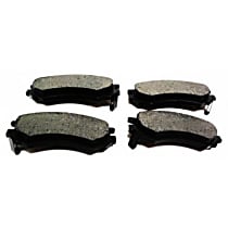 Front Semi-Metallic Brake Pad Set, C-Tek Series