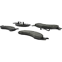 Front Semi-Metallic Brake Pad Set, C-Tek Series