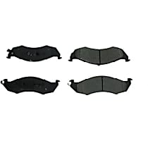 Front Semi-Metallic Brake Pad Set, C-Tek Series