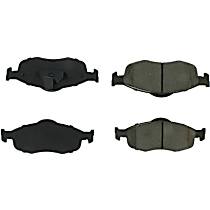 Front Semi-Metallic Brake Pad Set, C-Tek Series