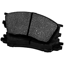 Front Semi-Metallic Brake Pad Set, C-Tek Series