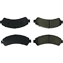 Front Semi-Metallic Brake Pad Set, C-Tek Series