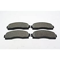 Front Semi-Metallic Brake Pad Set, C-Tek Series
